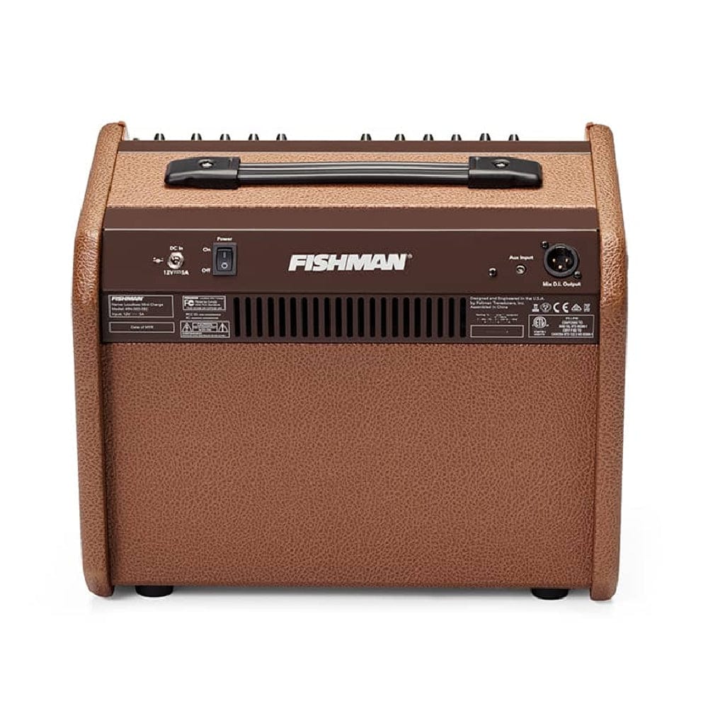 fishman acoustic guitar amplifiers fishman loudbox mini charge pro lbc 500 60 watt acoustic guitar amplifier with bluetooth