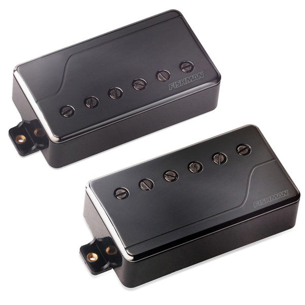 fishman pickups fishman classic humbucker, set, black nickel