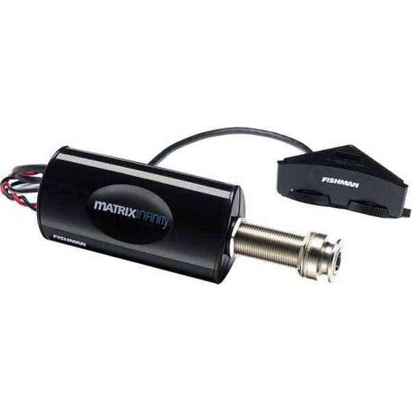 fishman pickups fishman pro-man-inf matrix infinity undersaddle acoustic guitar pickup