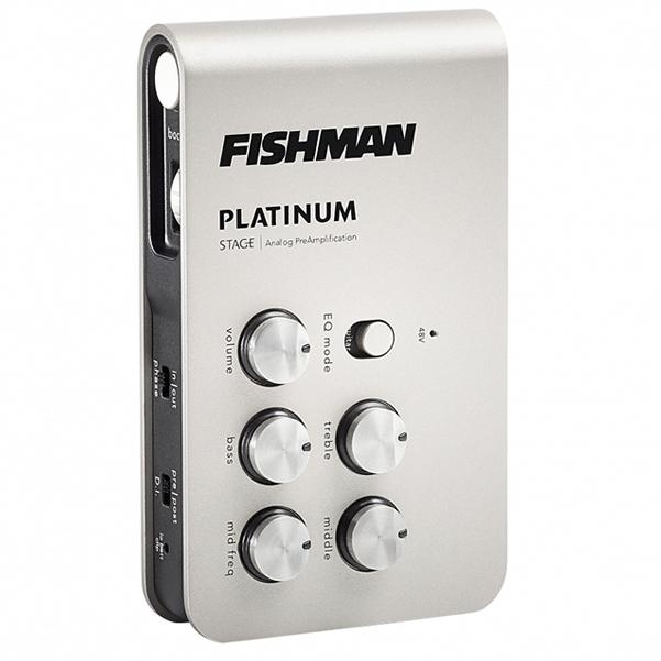 fishman pre amps fishman platinum stage eq-di analog preamp
