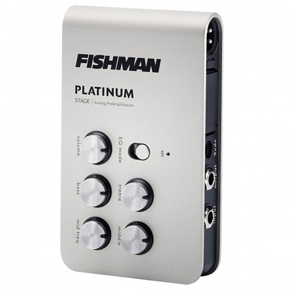 fishman pre amps fishman platinum stage eq-di analog preamp