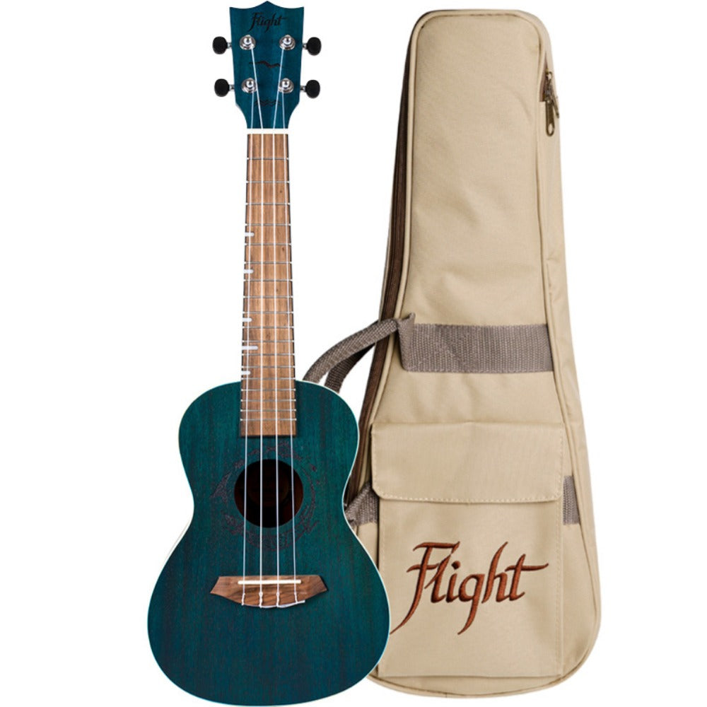 Flight Concert Ukuleles Flight DUC380 Topaz Concert Ukulele with Bag