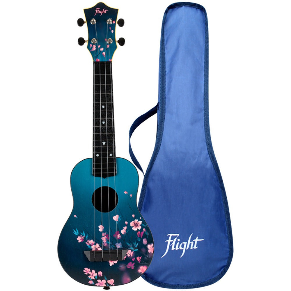 Flight Soprano Ukuleles Flight TUS-32 Sakura Travel Soprano Ukulele with Bag