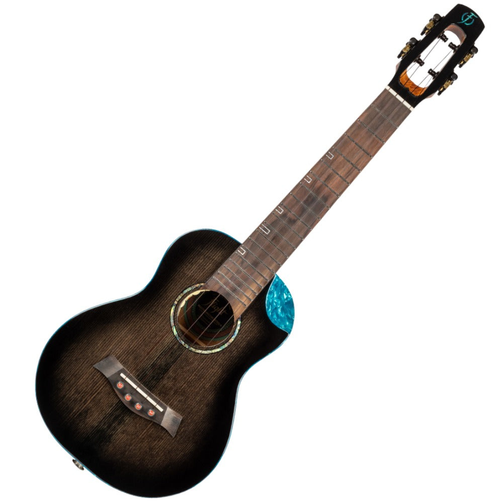 Flight Tenor Ukuleles Flight Nighthawk EQ-A Electric Tenor Ukulele with Bag