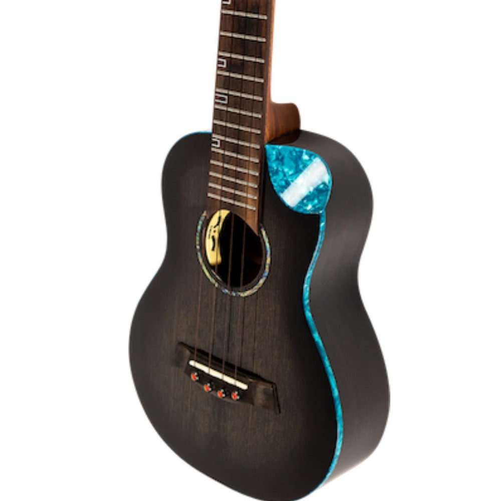 Flight Tenor Ukuleles Flight Nighthawk EQ-A Electric Tenor Ukulele with Bag