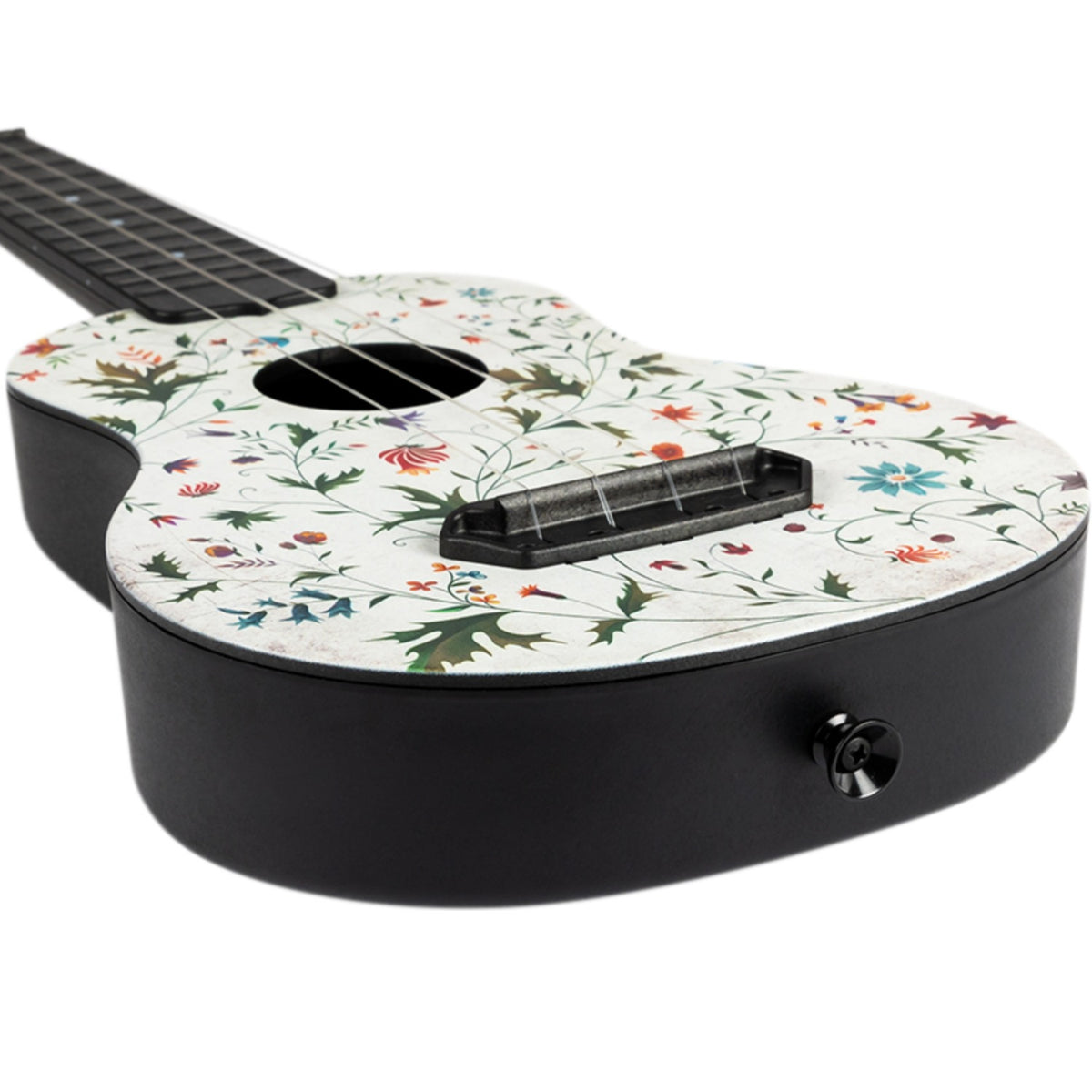 Flight Ukulele Flight UTS-40 Flower Ultra Travel Ukulele with Bag