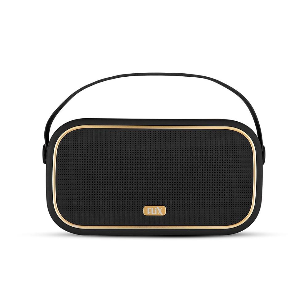 flix bluetooth speakers black flix (beetel) classic x 20w bluetooth v5.0 wireless speaker- black