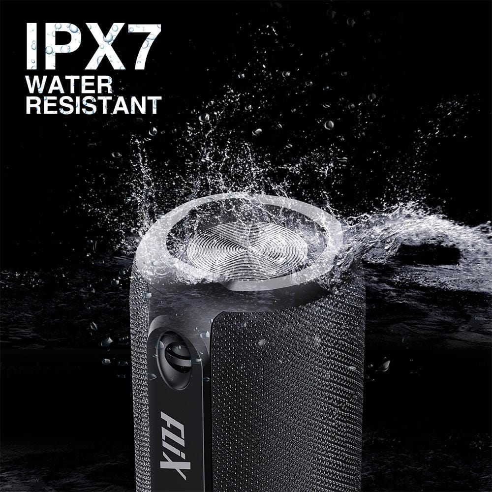 flix bluetooth speakers black flix (beetel) tripper 31w wireless bluetooth speaker - black