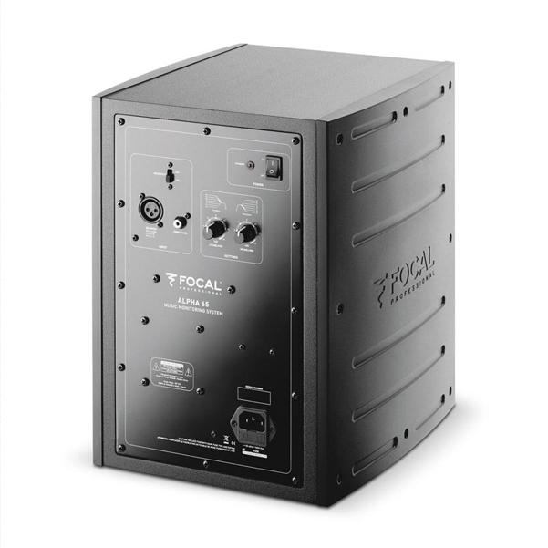 focal monitor speakers focal alpha 65 6.5 inch active 2 way nearfield studio monitor - single