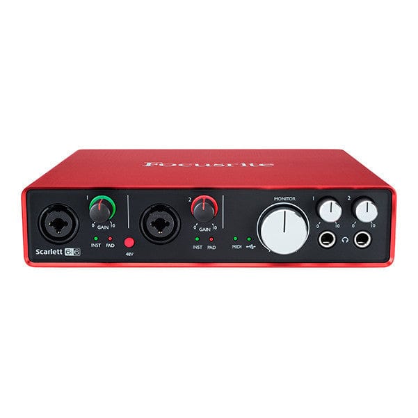 focusrite audio interfaces 2nd generation focusrite scarlett 6i6 usb audio interface - 2nd gen