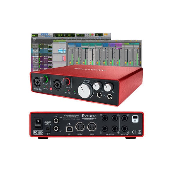 focusrite audio interfaces 2nd generation focusrite scarlett 6i6 usb audio interface - 2nd gen