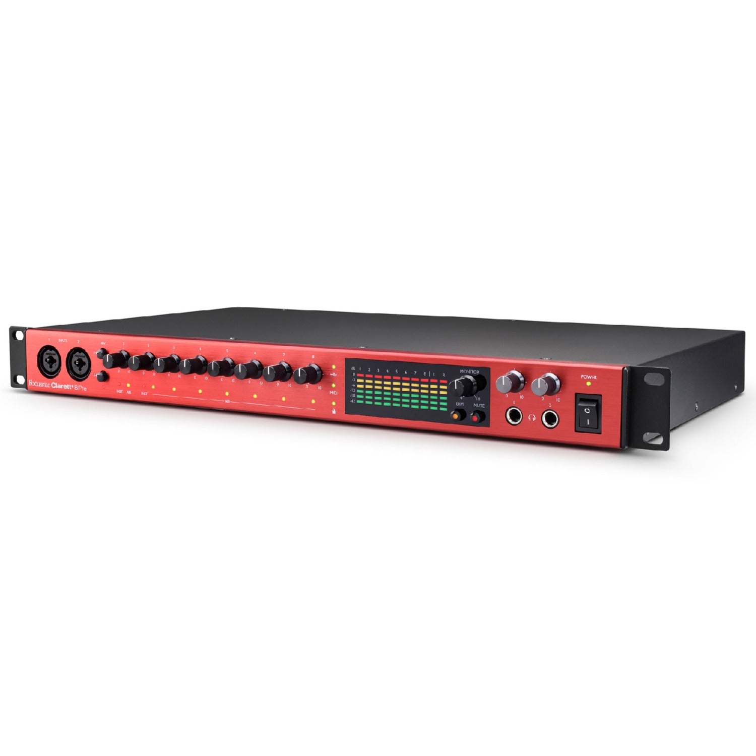 Focusrite Audio Interfaces Focusrite Clarett Plus 8PRE 18-In 20-Out Audio Interface