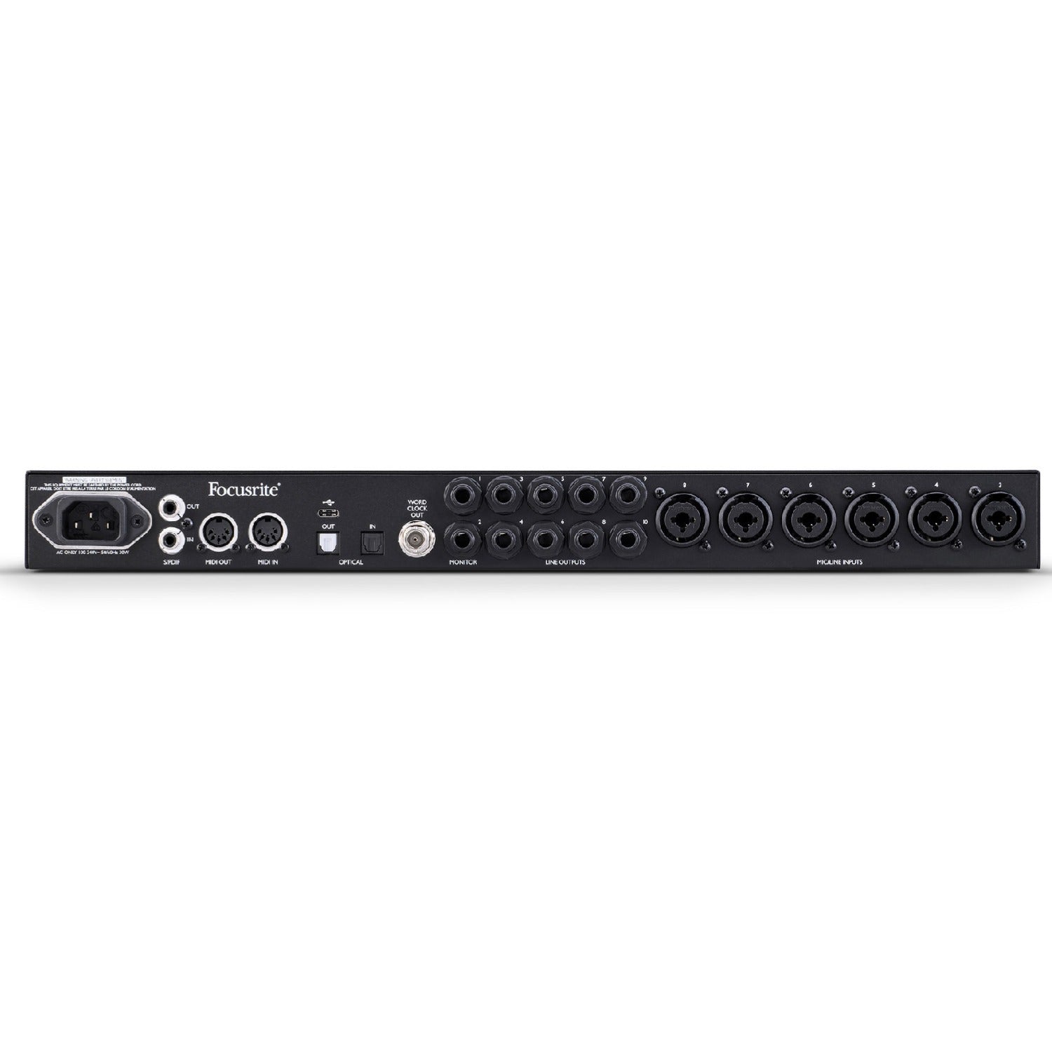 Focusrite Audio Interfaces Focusrite Clarett Plus 8PRE 18-In 20-Out Audio Interface