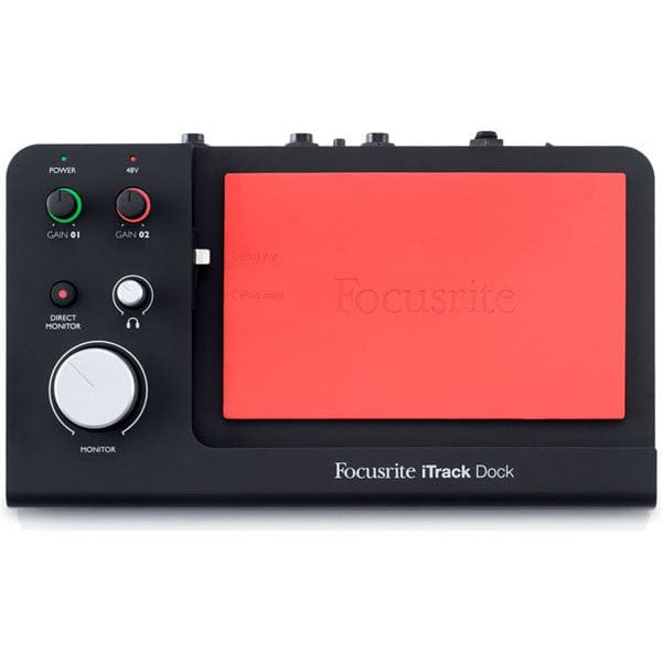 focusrite audio interfaces focusrite itrack dock