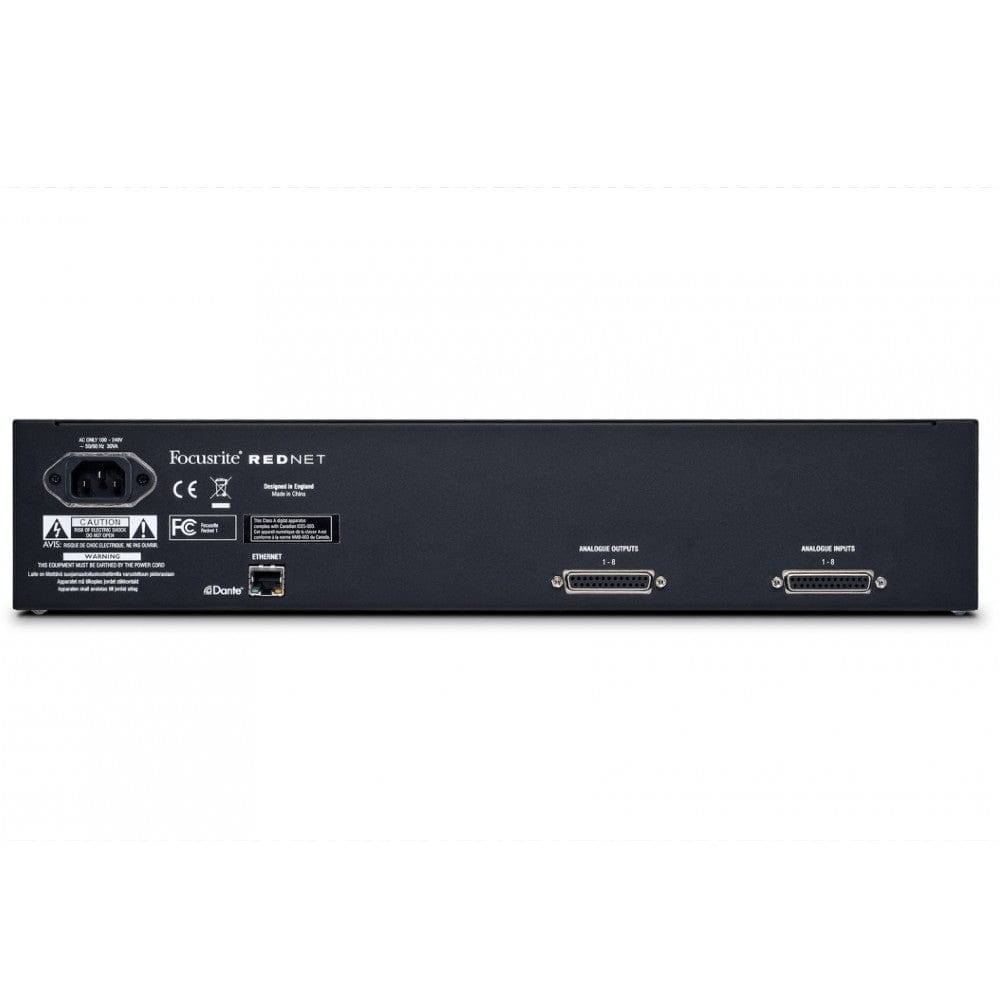 focusrite audio interfaces focusrite rednet 1 audio interface
