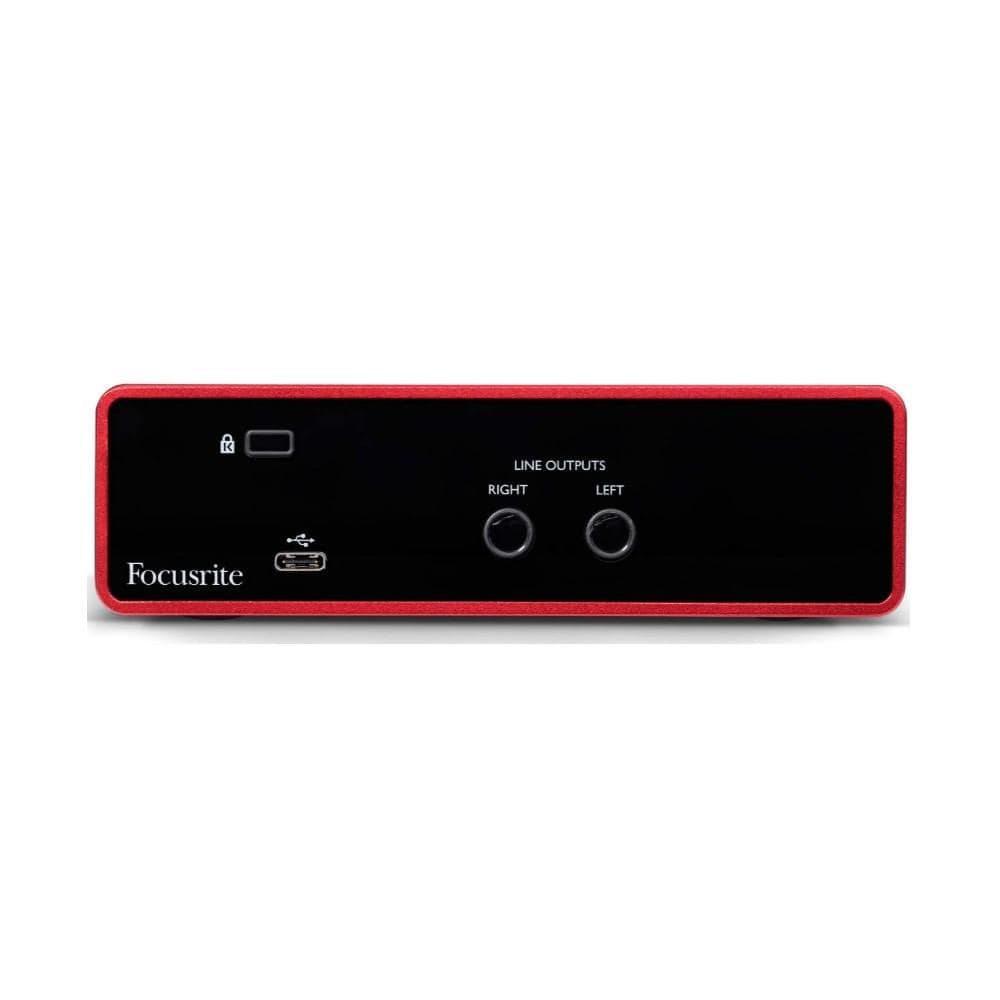 focusrite audio interfaces focusrite scarlett 2i2 studio 3rd gen usb audio interface and recording bundle