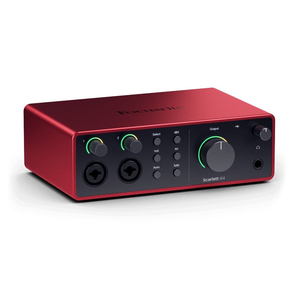 focusrite audio interfaces focusrite scarlett 4i4 4th gen audio interface