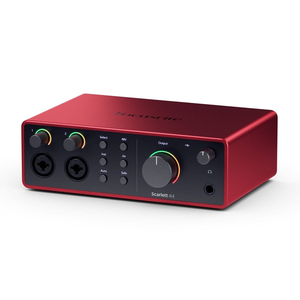 focusrite audio interfaces focusrite scarlett 4i4 4th gen audio interface