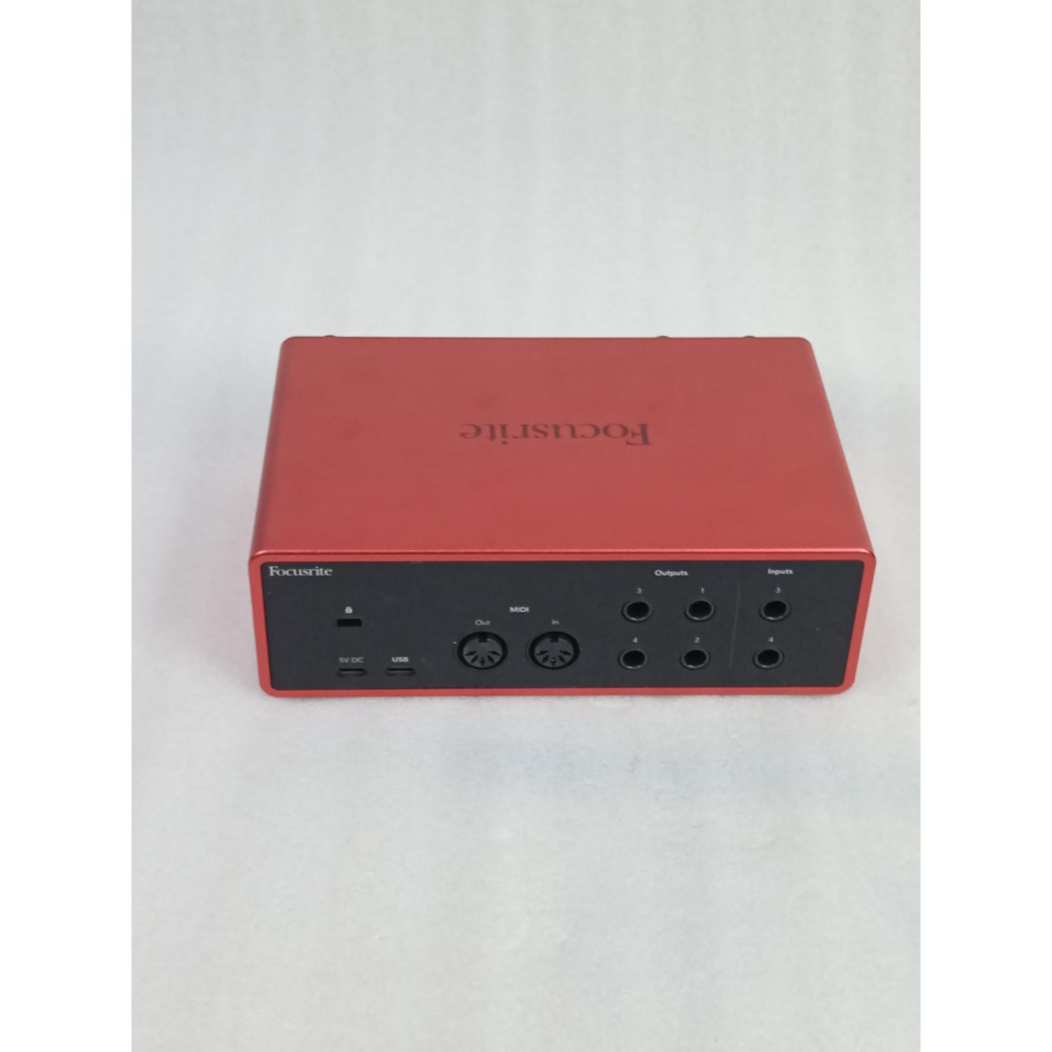 Focusrite Audio Interfaces Focusrite Scarlett 4i4 4th Gen Audio Interface - Open Box