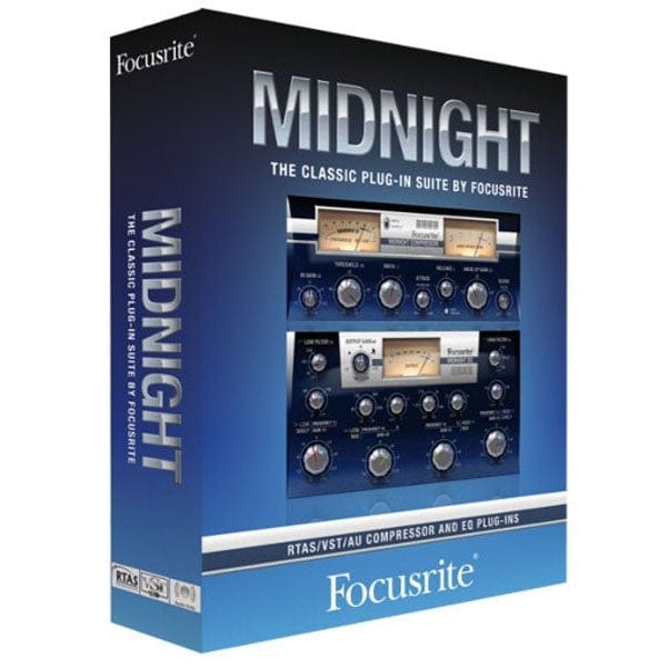 focusrite daw software focusrite midnight plug-in suite