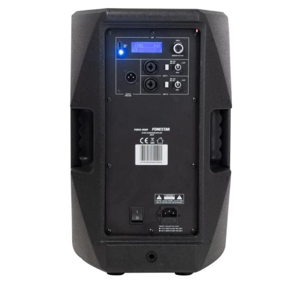 fonestar active pa speakers fonestar force - 8dsp active high power speaker