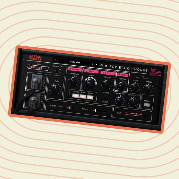 Safari Pedals Fox Echo Chorus