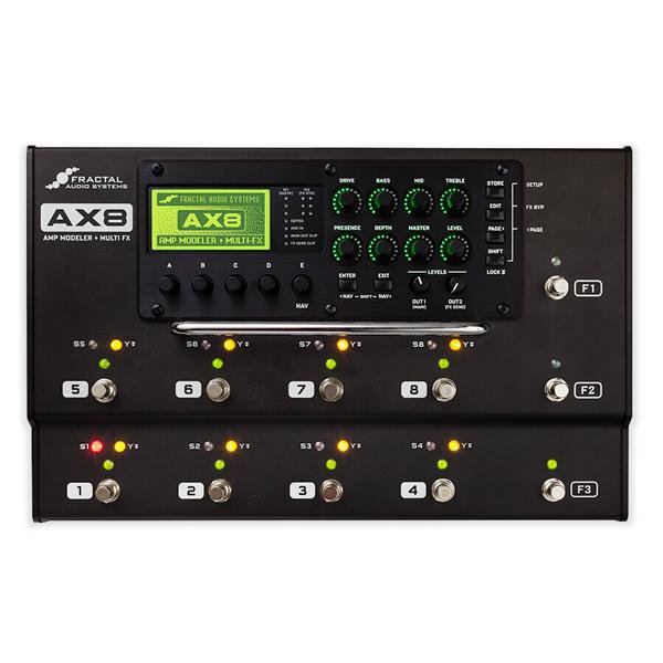 expression pedal for ax8 Fractal Audio AX8 Amp Modeler Multi-Effects Guitar Processor – BAJAAO.COM