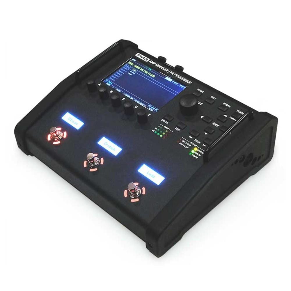 fractal audio guitar processors fractal audio fm3 amp modeler multi fx guitar processor