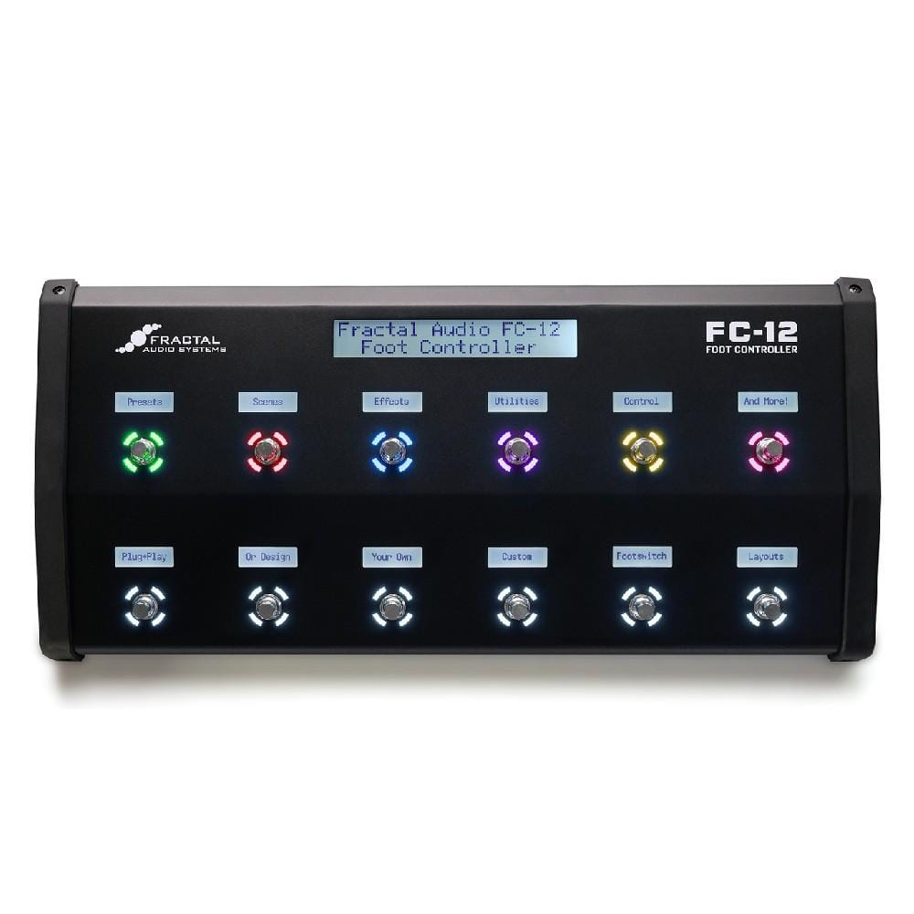 fractal audio midi foot controllers fractal audio fc 12 foot controller