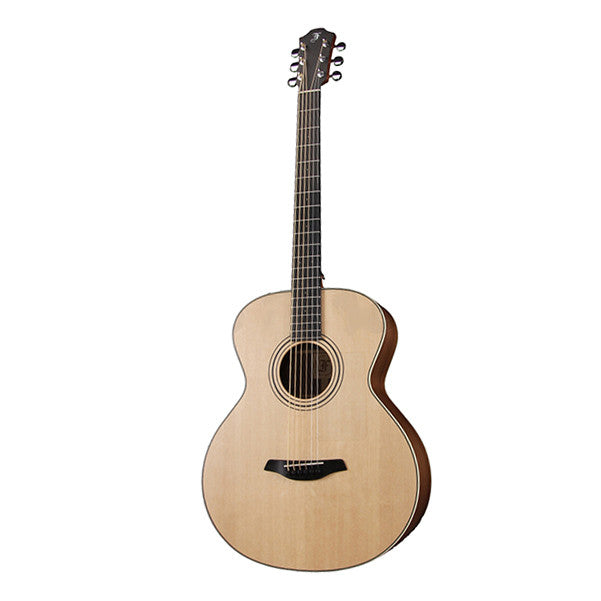 furch acoustic guitars furch baritone 21 dreadnought acoustic guitar - natural open pore