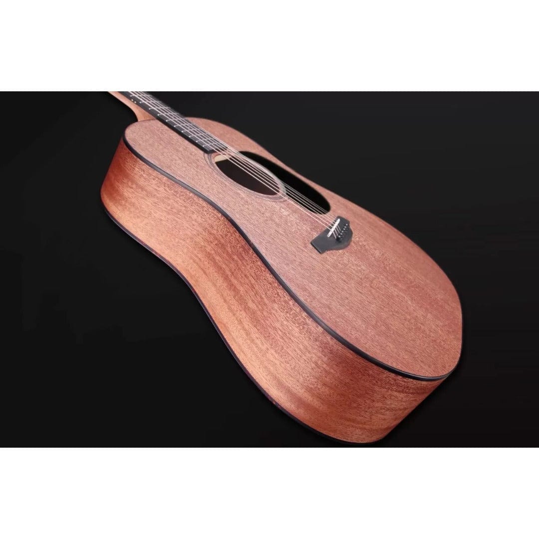 furch acoustic guitars furch-blue mm dreadnought 6 string acoustic guitar with gigbag
