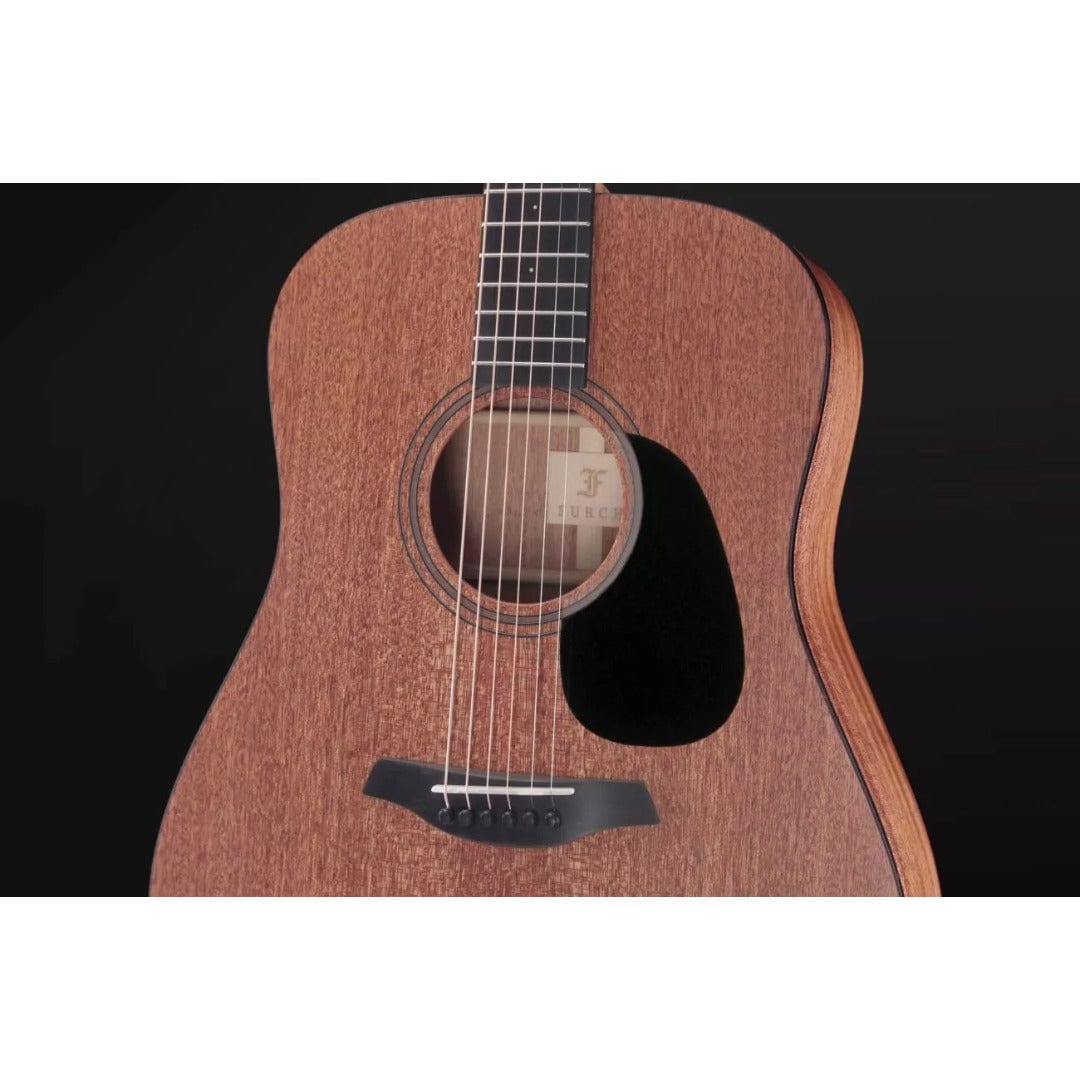 furch acoustic guitars furch-blue mm dreadnought 6 string acoustic guitar with gigbag