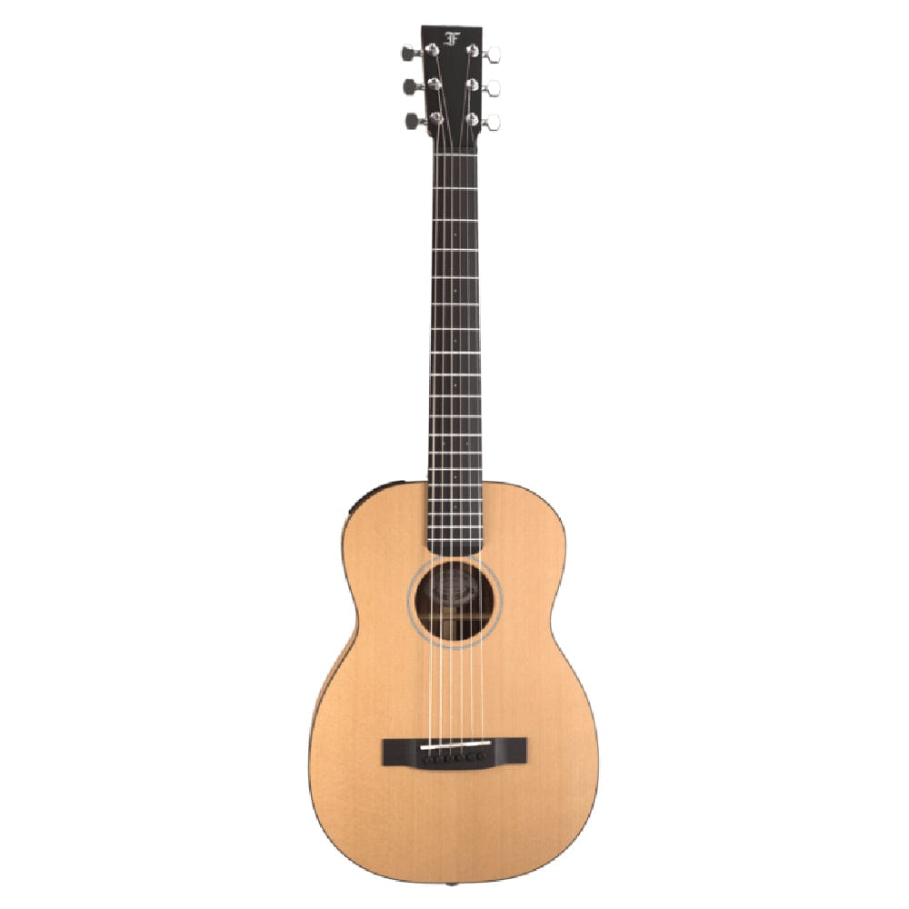 furch acoustic guitars natural furch little jane lj10-cm travel acoustic guitar with travel gig bag #color_natural