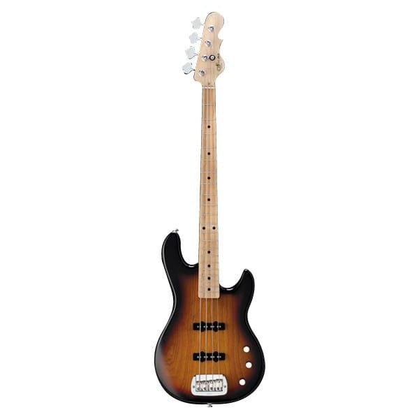 g&l bass guitars 3 tone burst - maple fingerboard g&l jb2 tribute series 4 string bass guitar #color_3-tone-burst---maple-fingerboard