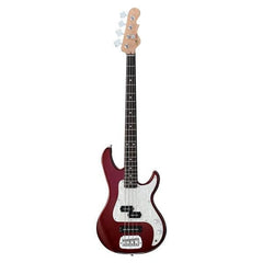 G&L Bass Guitars Bordeaux Red Metallic G&L SB2 Tribute Series 4 String Bass Guitar