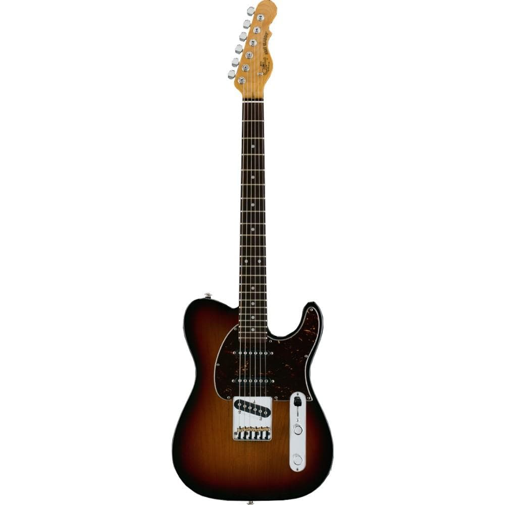 g&l electric guitars 3 tone sunburst g&l asat classic s electric guitars