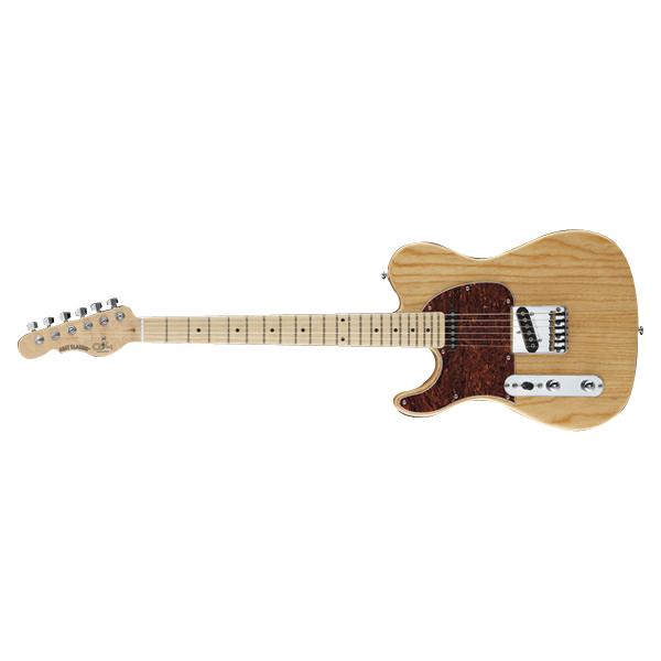 g&l electric guitars g&l asat classic lefty tribute series electric guitar - left handed - natural gloss