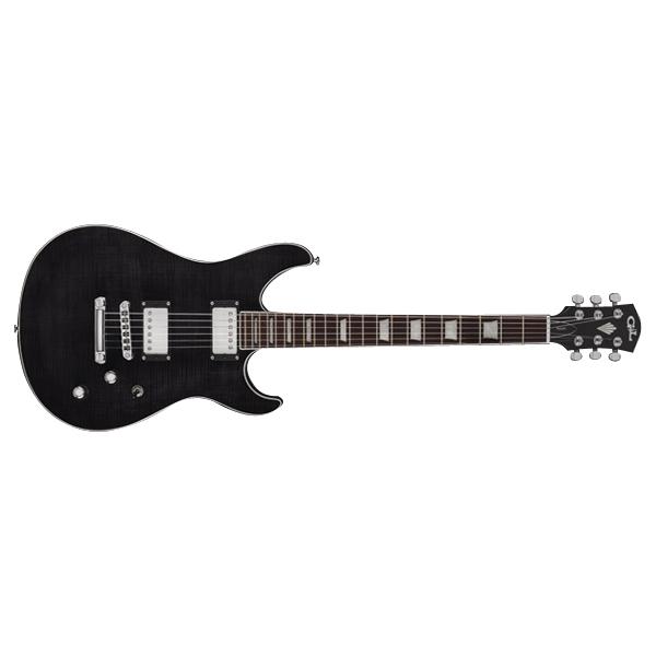 g&l electric guitars trans black g&l ascari gts electric guitar #color_trans-black
