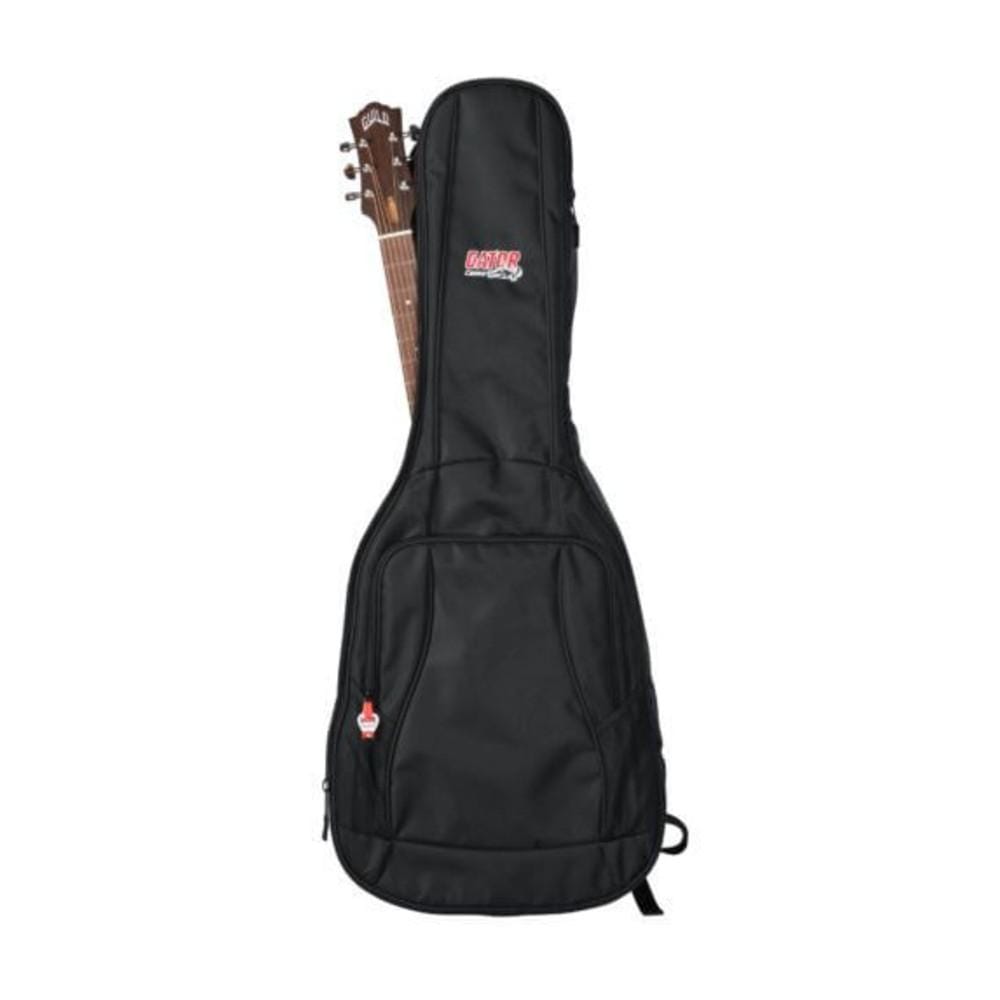 gator acoustic guitar gigbags gator gb-4g-acoustic 4g series acoustic guitar gig bag - black