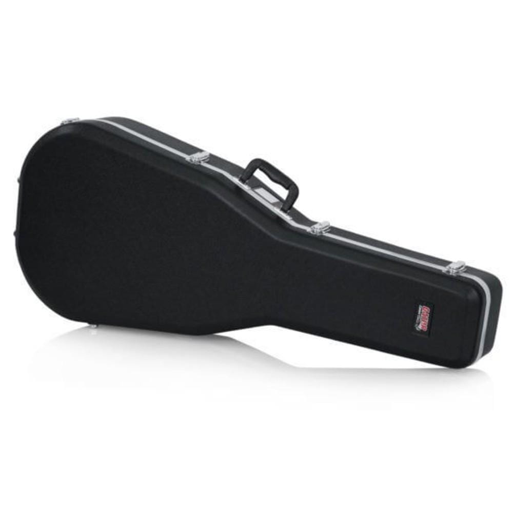 gator acoustic guitar gigbags gator gc guitar series dreadnought acoustic guitar deluxe molded case - black