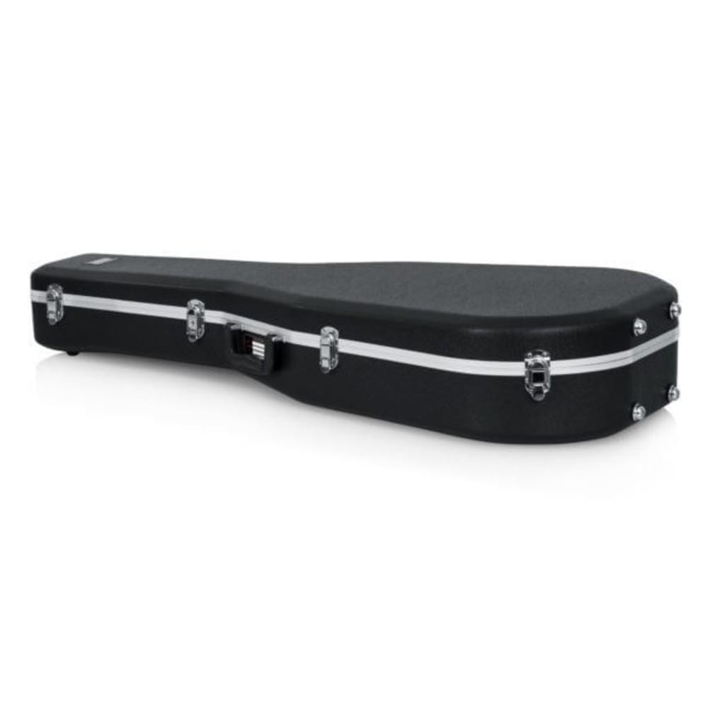 gator acoustic guitar gigbags gator gc guitar series dreadnought acoustic guitar deluxe molded case - black