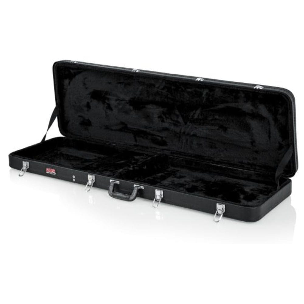 gator bass guitar cases gator gwe-bass hard-shell wood bass guitars case
