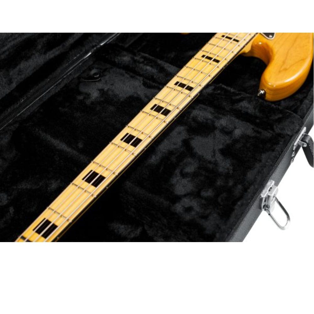 gator bass guitar cases gator gwe-bass hard-shell wood bass guitars case