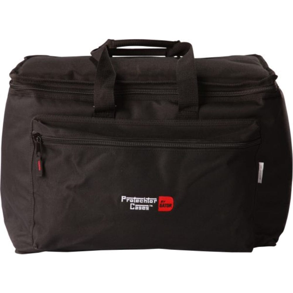 gator drum hardware gigbags gator gp-40 multi-use bag with hook & loop adjustable divider