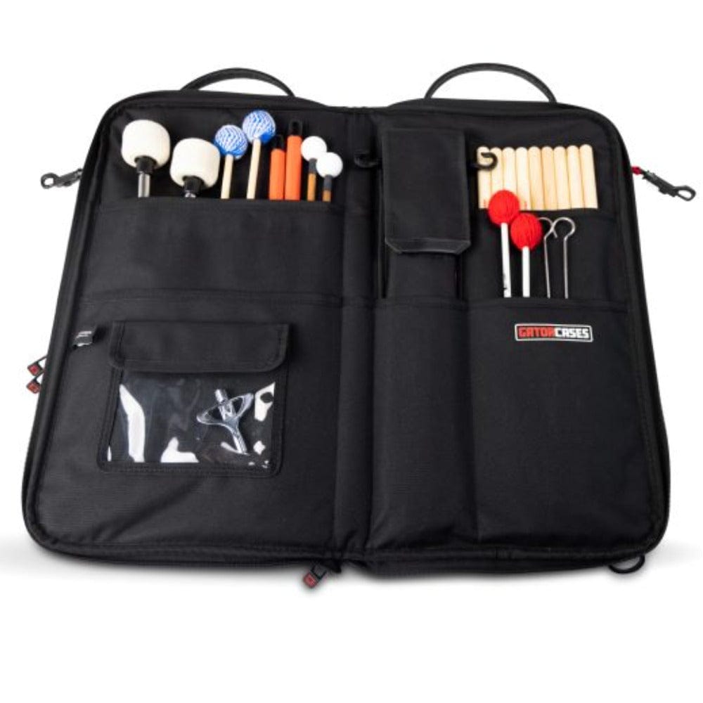 gator drumstick bags and holders gator gp-stickbag-dlx drumstick bag with removable stick sleeve