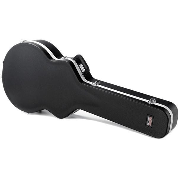 gator electric guitar cases gator gc335 deluxe wood case - semi-hollowbody electric guitar