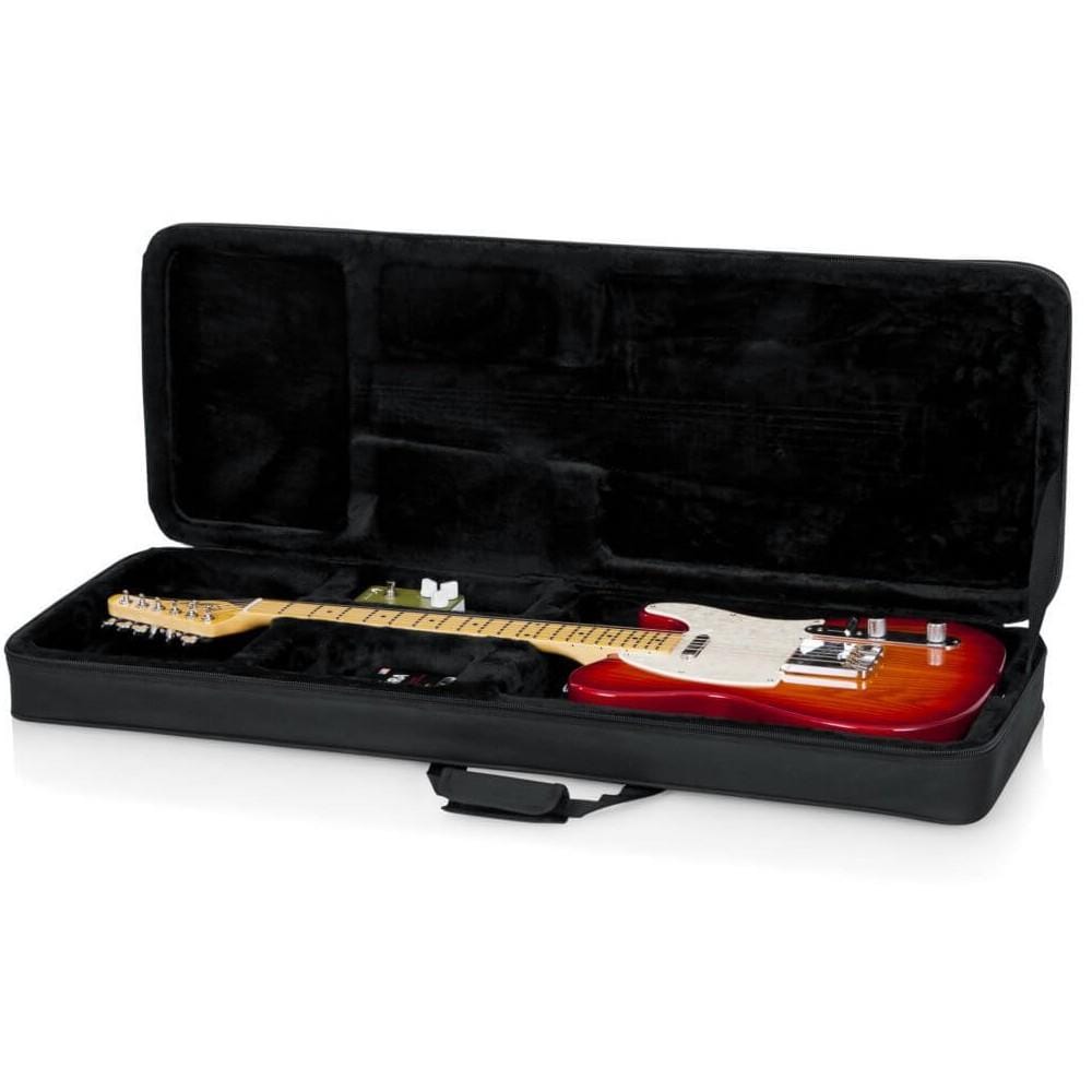 gator electric guitar cases gator gl-electric polyfoam lightweight electric guitar case- black
