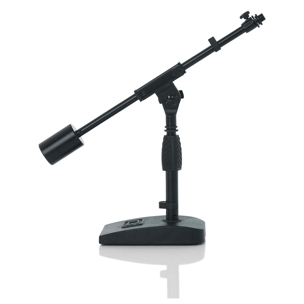 gator microphone stands black gator frameworks gfw mic 0822 microphone stand