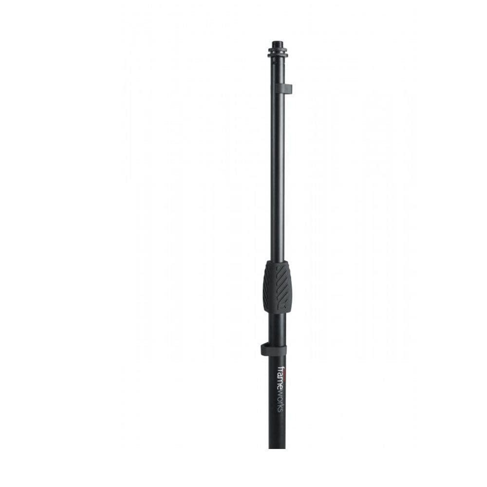 gator microphone stands black gator frameworks gfw mic 1200 12