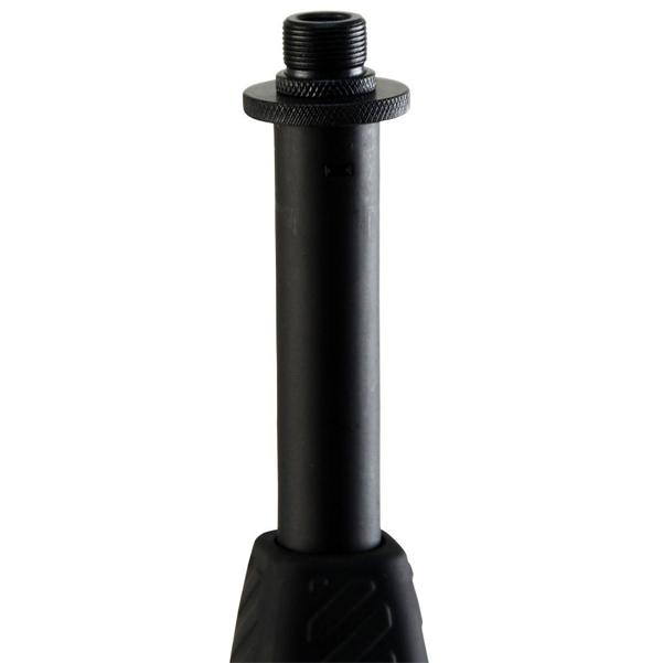 gator microphone stands gator frameworks gfw-mic-0601 desktop microphone stand with 6 inch round base and twist clutch